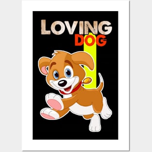 Loving Dog.Mug,Kids t-shirt, stickers, Hoodie, Men women Posters and Art